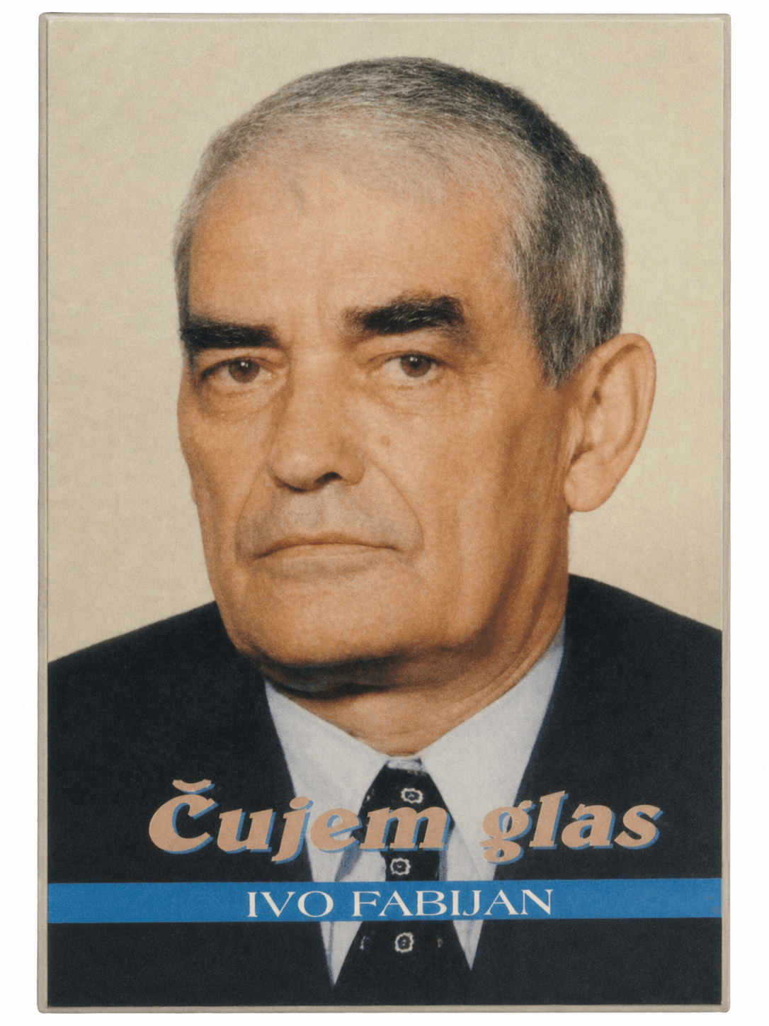 Prednja strana kasetnog singla Čujem glas Ive Fabijana
